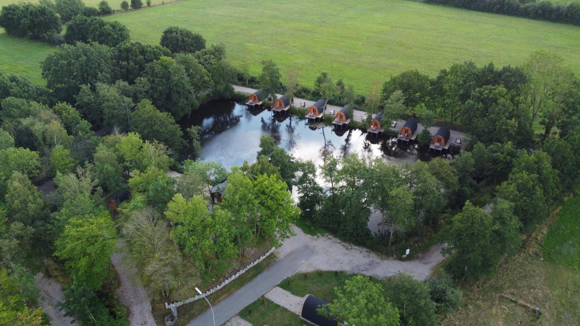 26 Premium Camping Pod "Foehr" Silberstedt Dış mekan fotoğraf