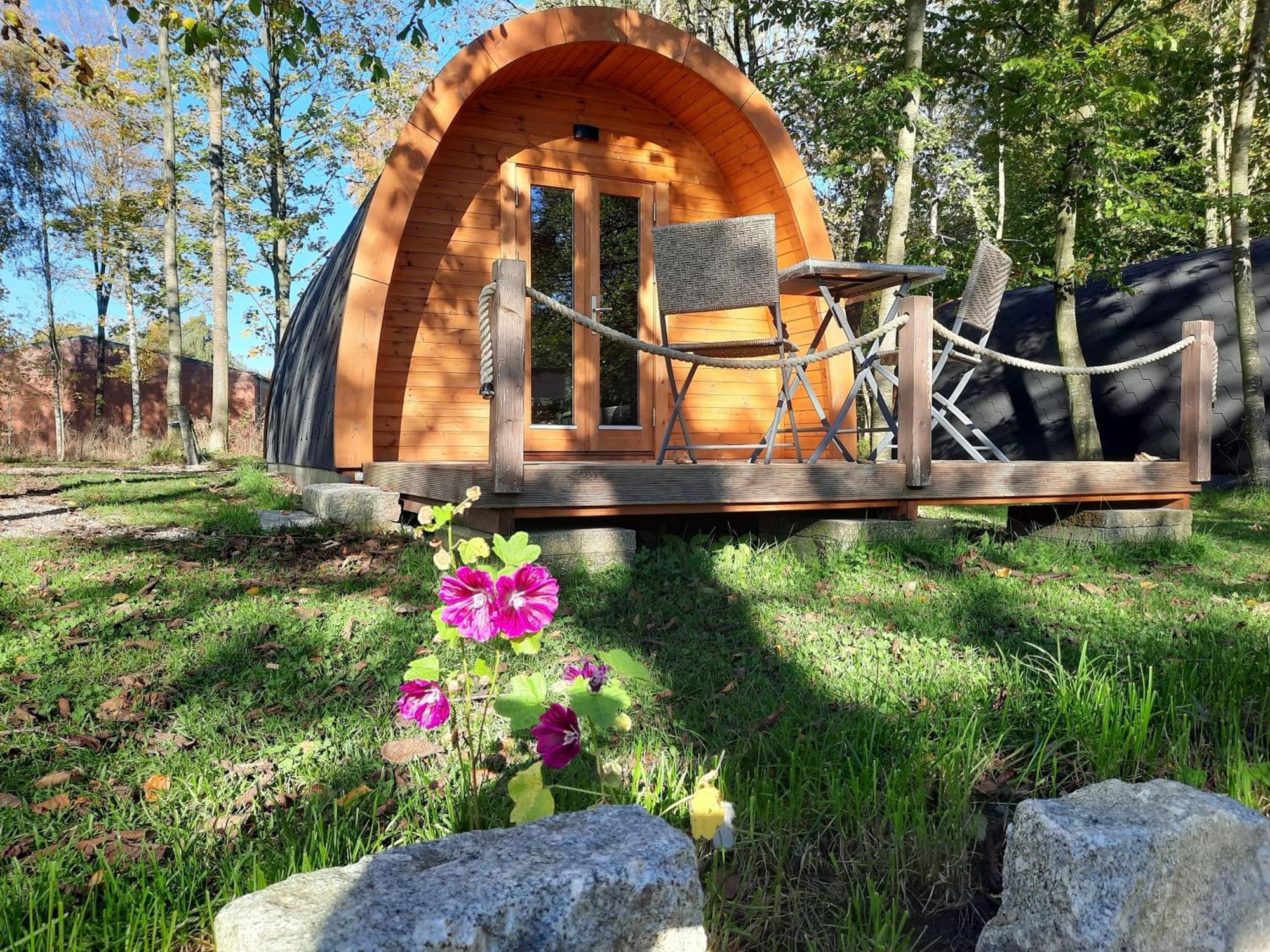 26 Premium Camping Pod "Foehr" Silberstedt Dış mekan fotoğraf